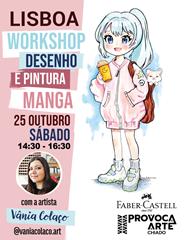 LISBOA: WORKSHOP DESENHO FABER-CASTELL COM A ARTISTA VÂNIA COLAÇO