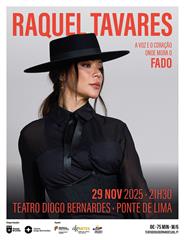 Raquel Tavares "A Voz e o coração onde mora o fado"