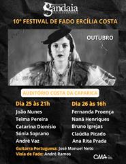10º FESTIVAL DE FADO ERCÍLIA COSTA