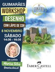 GUIMARÃES: WORKSHOP DESENHO FABER-CASTELL COM A ARTISTA MARISA SILVA