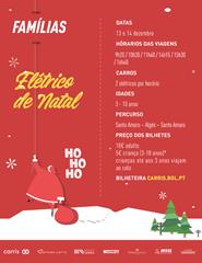 Elétrico de Natal Famílias