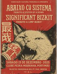 Tributo System Of A Down + Limp Bizkit - AC Marginália