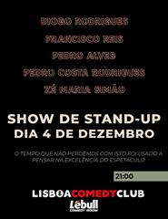 SHOW DE STAND-UP DIA 4 DE DEZEMBRO