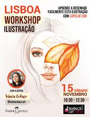 LISBOA: WORKSHOP DESENHO FABER-CASTELL COM A ARTISTA VÂNIA COLAÇO