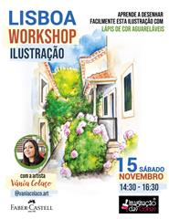 LISBOA: WORKSHOP DESENHO FABER-CASTELL COM A ARTISTA VÂNIA COLAÇO