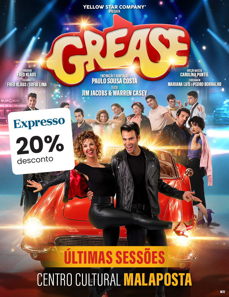 GREASE, O MUSICAL - Centro Cultural Malaposta