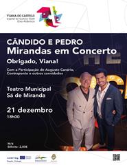 Cândido e Pedro Mirandas em Concerto Obrigada, Viana!