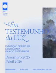 Exposição "Em Testemunho da Luz – entre instante, matéria e percepção"