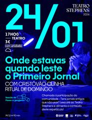 Onde Estavas Quando Leste o Primeiro Jornal