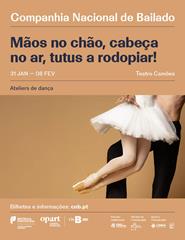 Atelier de 3 a 6 anos - Mãos no chão, cabeça no ar, tutus a rodopiar!
