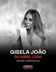 GISELA JOÃO | Jantar + Espetáculo
