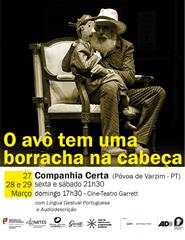 O Avô tem uma borracha na cabeça