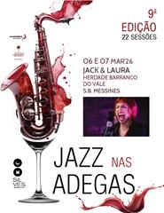 Jazz nas Adegas | Jack & Laura | 6 Março | 21 Horas
