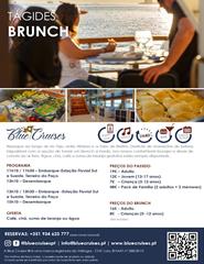 Blue Cruises - Tágides Brunch | Passeio de Barco 2026 at Blue Cruises