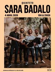 SARA BADALO JAZZ QUINTET | SESSÕES ÀS 19H & 21H30