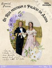 Os reis mostram o Palácio da Ajuda