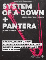 Tributo System of a down + Pantera - AC Marginália