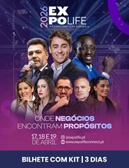 BILHETE COM KIT 3 DIAS | Expo Life Connect