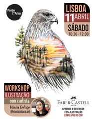 LISBOA: WORKSHOP DESENHO FABER-CASTELL COM A ARTISTA VÂNIA COLAÇO