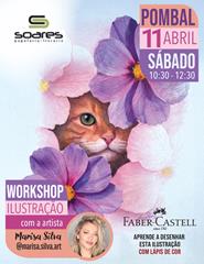 POMBAL: WORKSHOP DESENHO FABER-CASTELL COM A ARTISTA MARISA SILVA