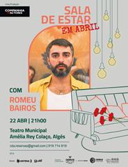 SALA DE ESTAR - EM ABRIL - COM ROMEU BAIROS