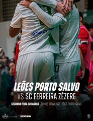 Leões Porto Salvo x Ferreira do Zêzere