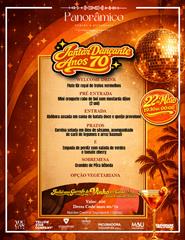 Jantar Dançante Anos 70