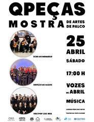 QPeças 2026 - VOZES DE ABRIL