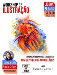 LISBOA: WORKSHOP DESENHO FABER-CASTELL COM A ARTISTA VÂNIA COLAÇO