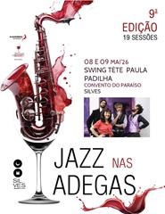Jazz nas Adegas | SwingTête & Paula Padilla | 8 Maio | 21 Horas