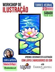TORRES VEDRAS: WORKSHOP DESENHO FABER-CASTELL COM A ARTISTA VÂNIA COLA