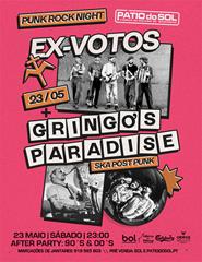 Punk Rock Night: Ex – Votos & Gringo´s Paradise