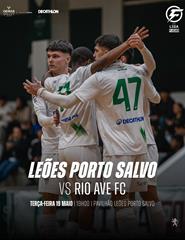 Leões Porto Salvo x Rio Ave FC