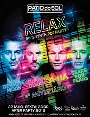 80´S Synth Pop Party com Relax