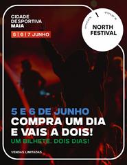 North Festival 2026 | Compra um dia e vai a dois