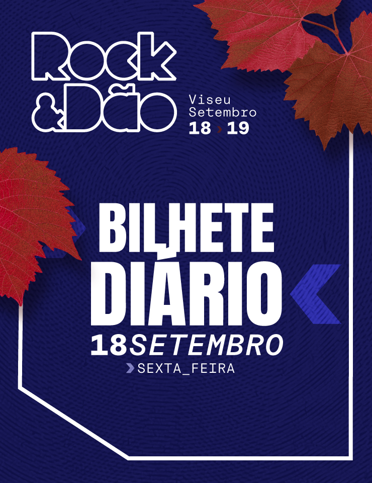 Cartaz de ROCK & DÃO | 18 Setembro em Viseu