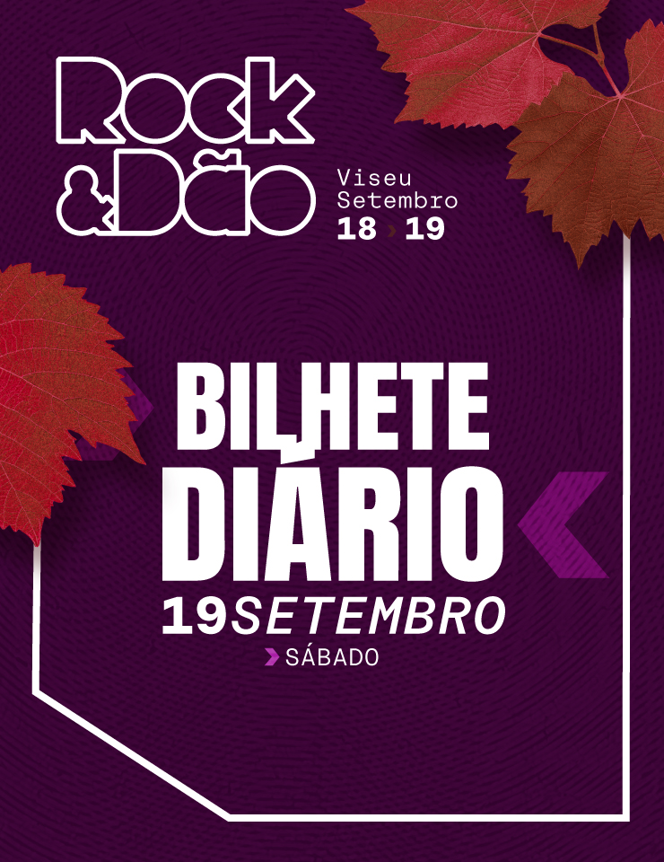 Cartaz de ROCK & DÃO | 19 Setembro em Viseu