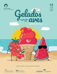 GELADOS inspirados nas AVES - Sabores com asas!