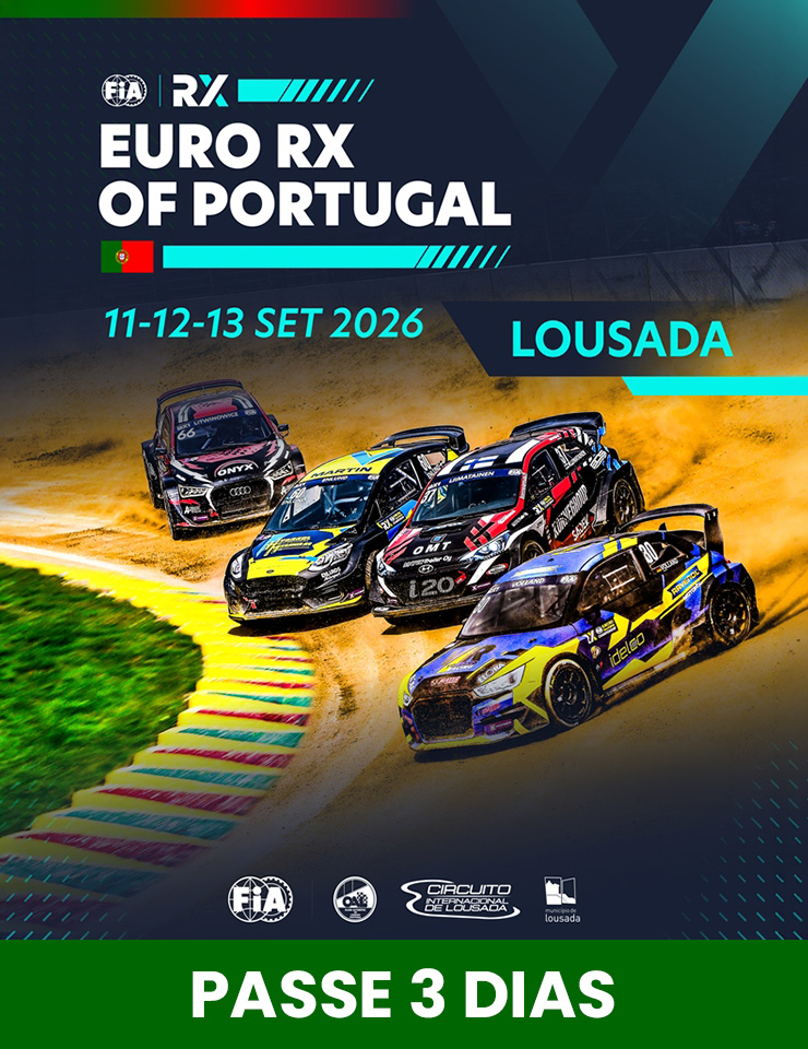 Cartaz de FIA Euro RX of Portugal | Passe 3 dias em Circuito de Lousada