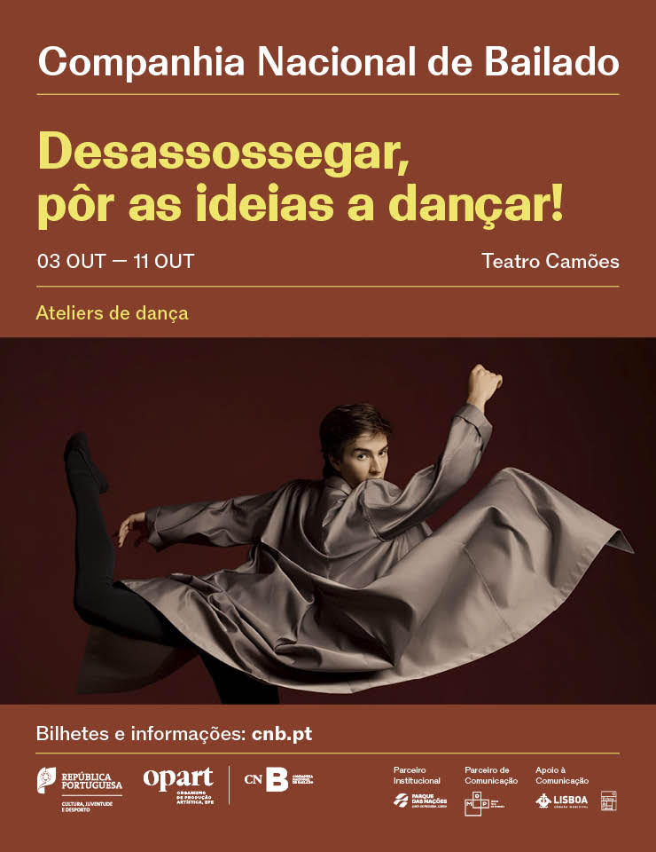Dessassossegar, pôr as ideias a dançar! Atelier Dança 3-6 anos