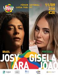 Língua Terra apresenta… Gisela João, Josyara, Lucibela