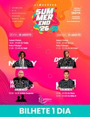 Summer End 2026 – Festival da Juventude | Bilhete 1 Dia