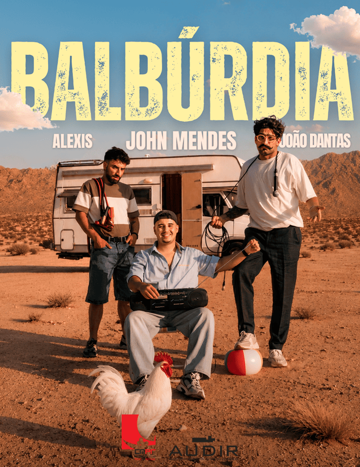 Cartaz de BALBÚRDIA | Peso da Régua em Aud. Mun. Peso da Régua