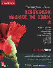 LIBERDADE, MULHER DE ABRIL