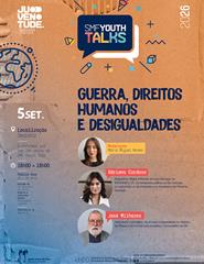 SMF Youth Talk - Guerra, Direitos Humanos e Desigualdades