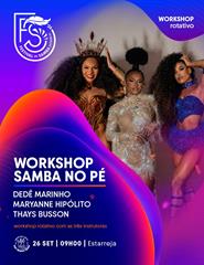 Workshop Samba no Pé + Palestra | FS'26