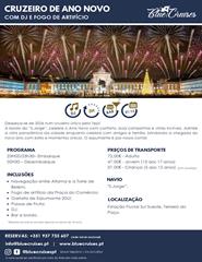 Cruzeiro de Ano Novo com DJ e Espumante | 2026/2027