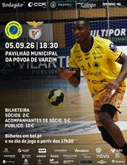 PÓVOA ANDEBOL/Bodegão/CCR/Proteu x SL BENFICA