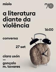 A literatura diante da violência - conversa