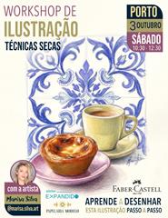 PORTO: WORKSHOP DESENHO FABER-CASTELL COM A ARTISTA MARISA SILVA
